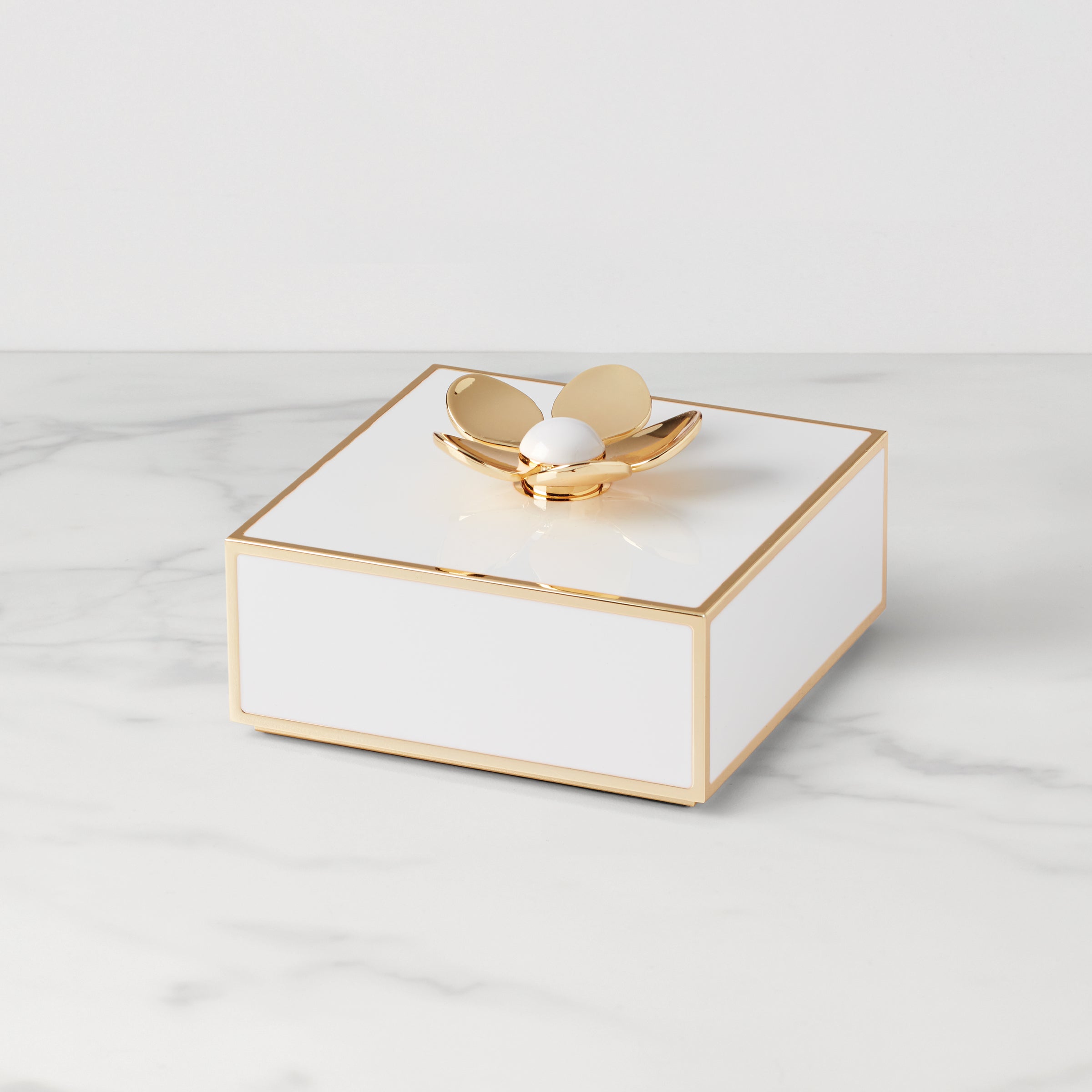 Lenox Everyday Flatware Make It Pop Gold Floral Box