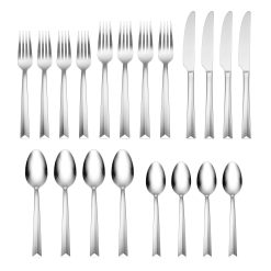 Alternative view of Lenox Everyday Flatware Moxie 20-Piece Flatware Set