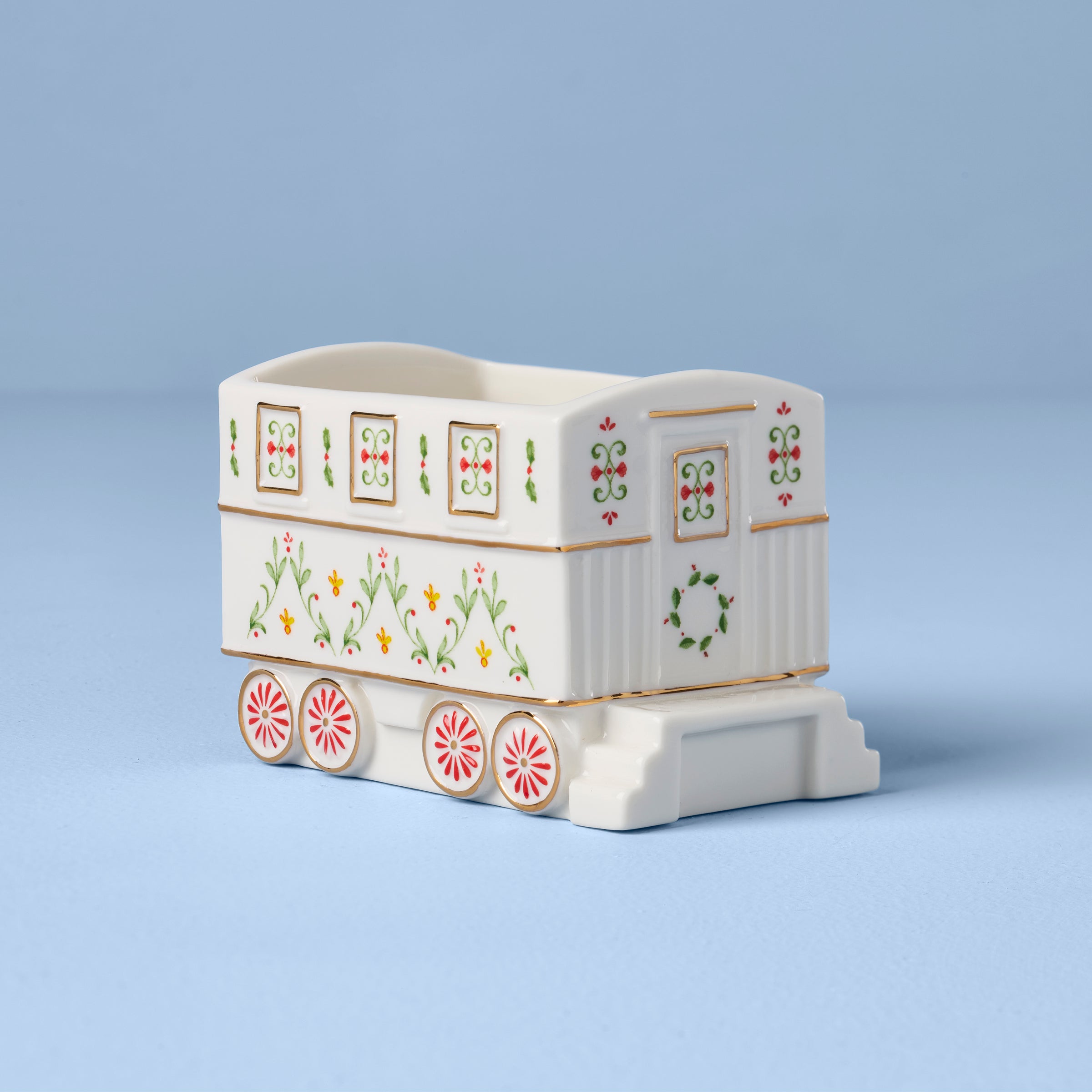 Lenox Everyday Flatware Lenox Holiday Village Christmas Train Server - Image 6