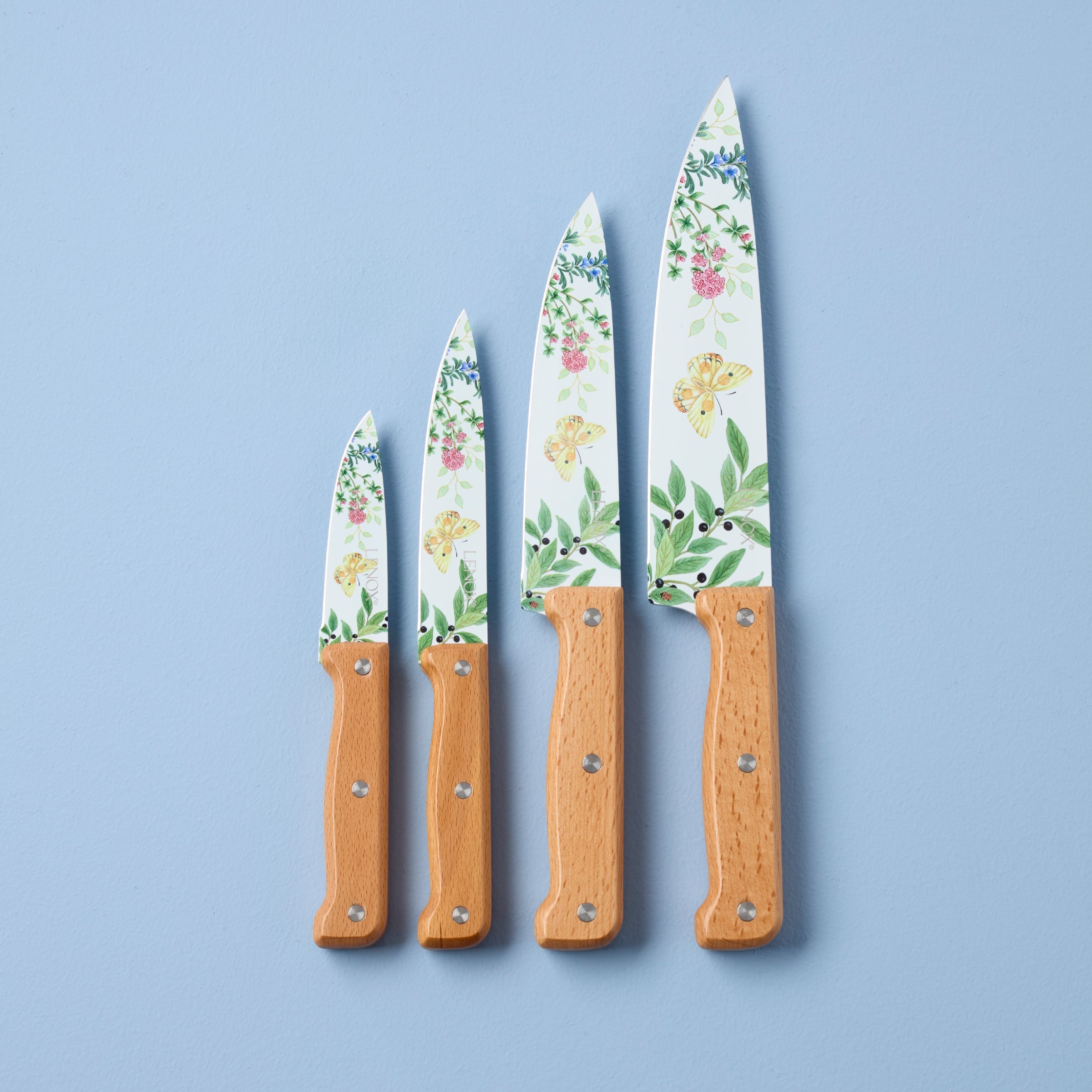 Lenox Everyday Flatware Butterfly Meadow Herbs 4-Piece Cutlery Set