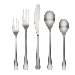 Lenox Everyday Flatware Xyla Satin 20-Piece Flatware Set