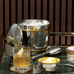 Alternative view of Lenox Everyday Flatware Roseland Ice Bucket & Tongs