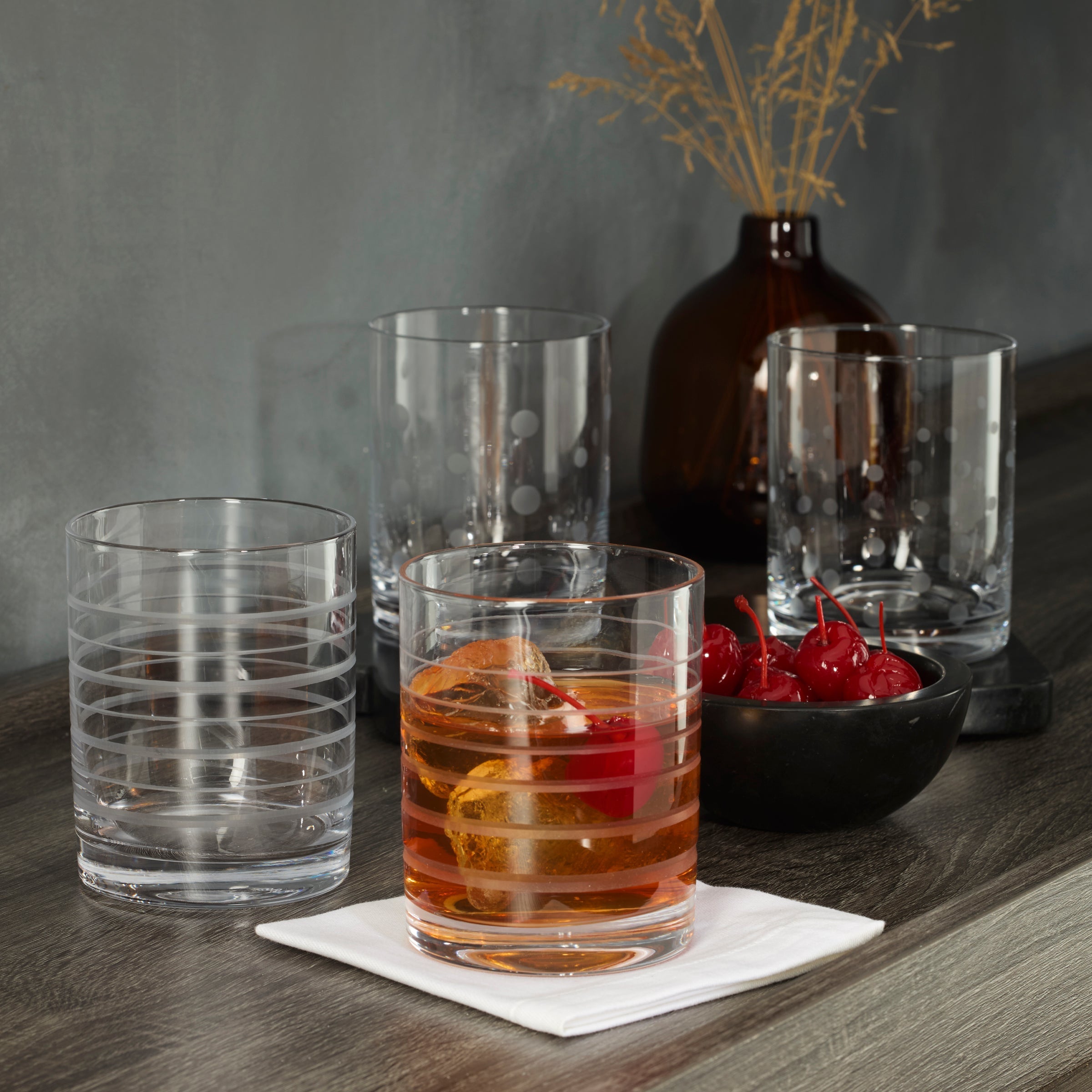 Lenox Everyday Flatware Mingle Double Old Fashion Glasses, Set of 4 - Image 3