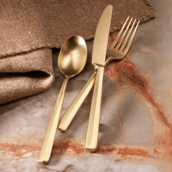 Alternative view of Lenox Everyday Flatware Ryder Champagne Satin 20-Piece Flatware Set