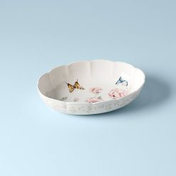 Alternative view of Lenox Everyday Flatware Butterfly Meadow Scalloped Oval Baker