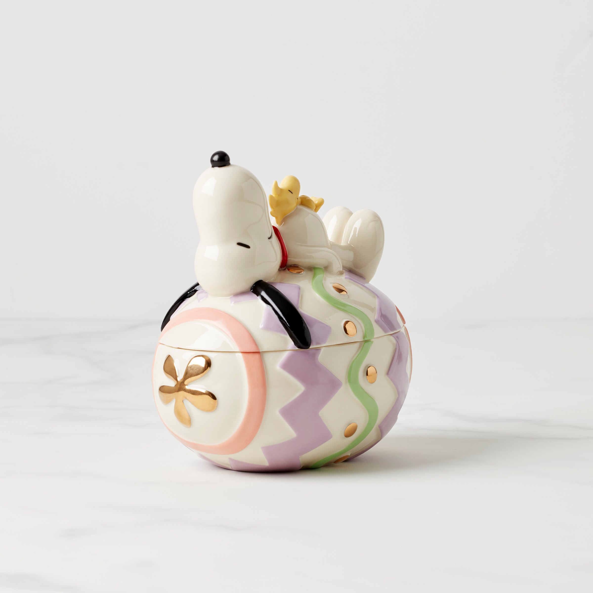 Lenox Everyday Flatware Snoopy Easter Covered Candy Dish - Image 8