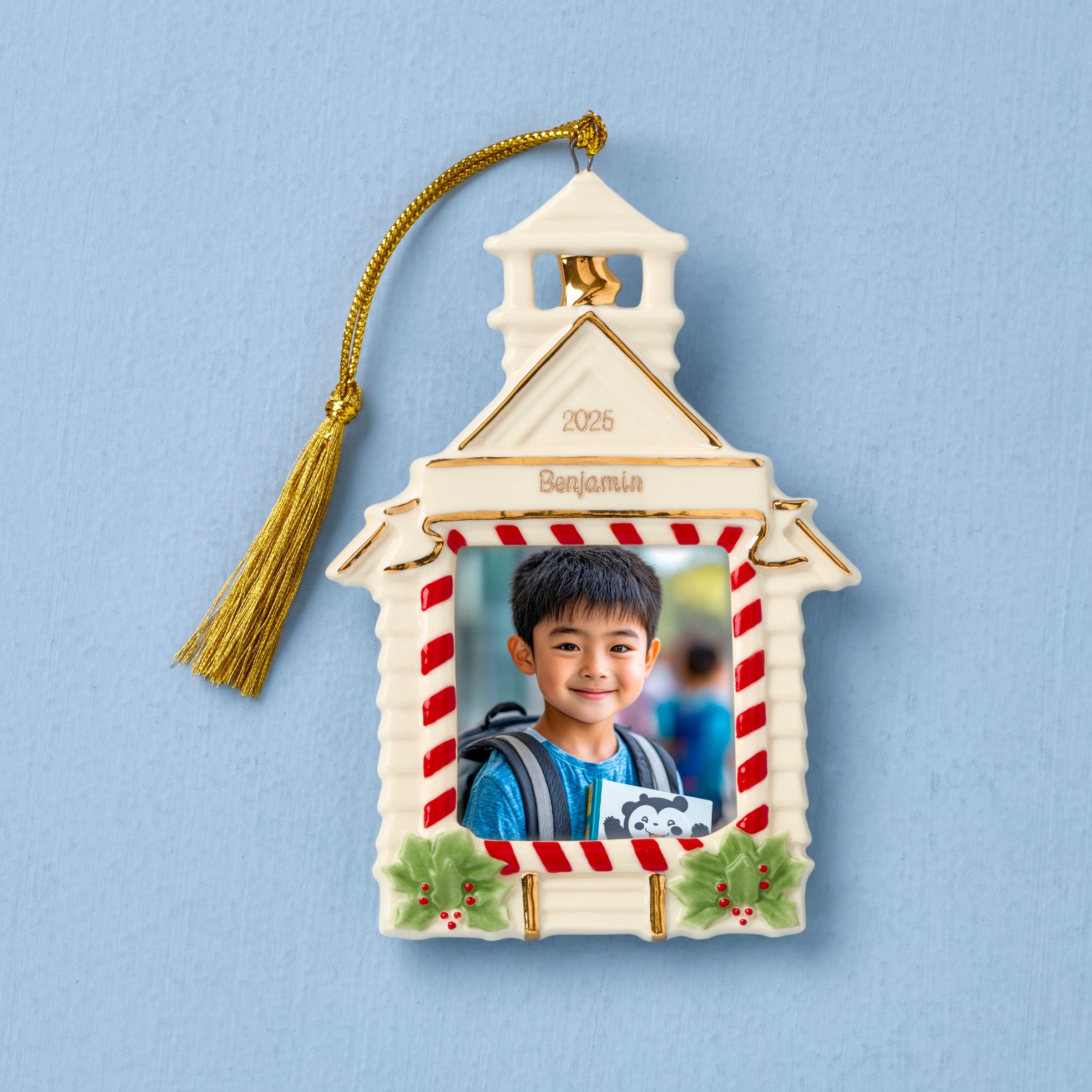 Lenox Everyday Flatware Personalized School Time Memories Ornament