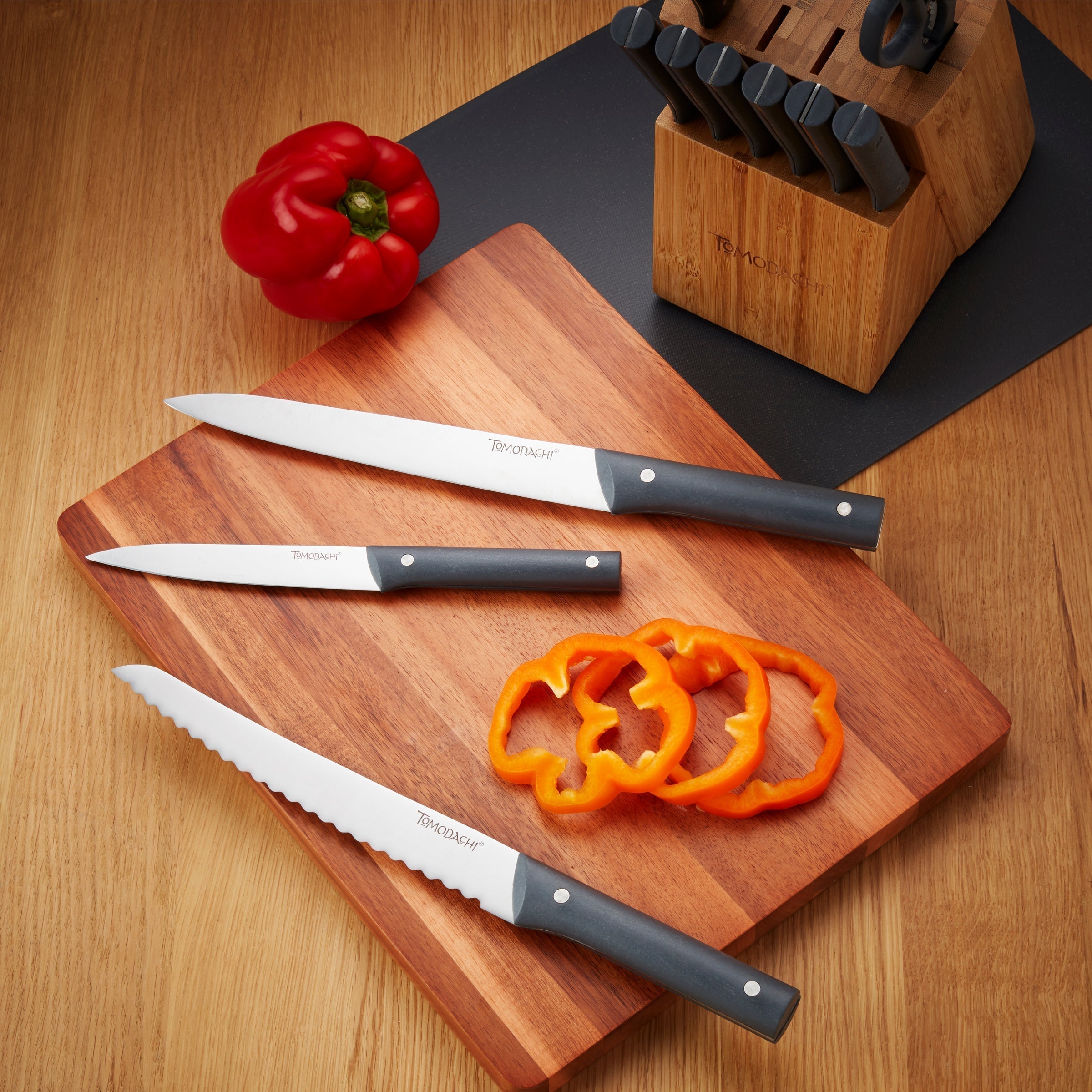 Lenox Everyday Flatware Harvest Slate 15-Piece Cutlery Block Set - Image 7