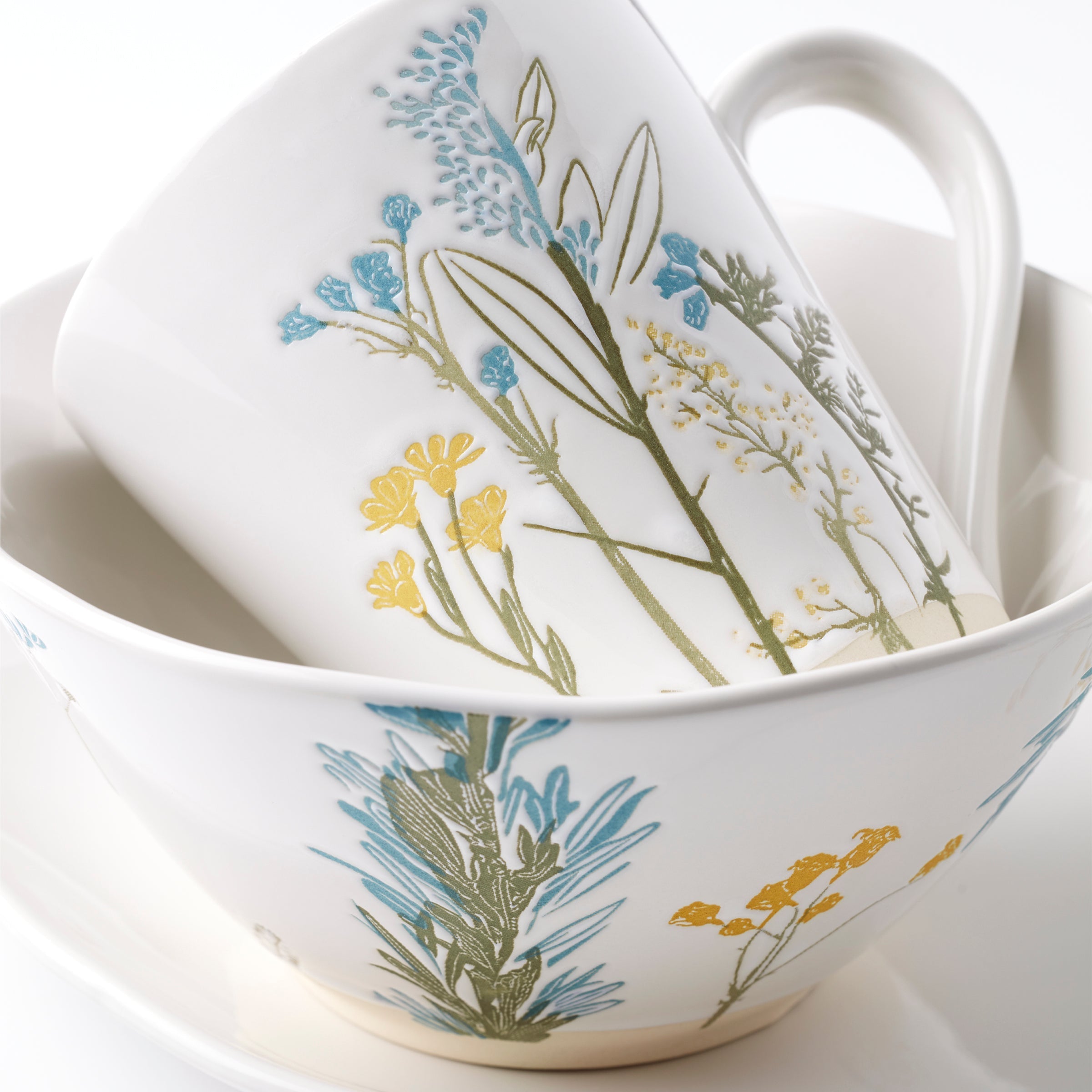 Lenox Everyday Flatware Wildflowers All-Purpose Bowls, Set of 4 - Image 6