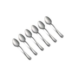 Lenox Everyday Flatware Malibu Satin Teaspoons, Set of 6