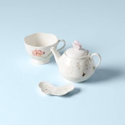 Alternative view of Lenox Everyday Flatware Butterfly Meadow 3-Piece Tea Set