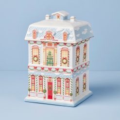 Lenox Everyday Flatware Lenox Holiday Village Christmas Cookie Jar