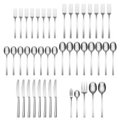 Alternative view of Lenox Everyday Flatware Beacon 45-Piece Flatware Set