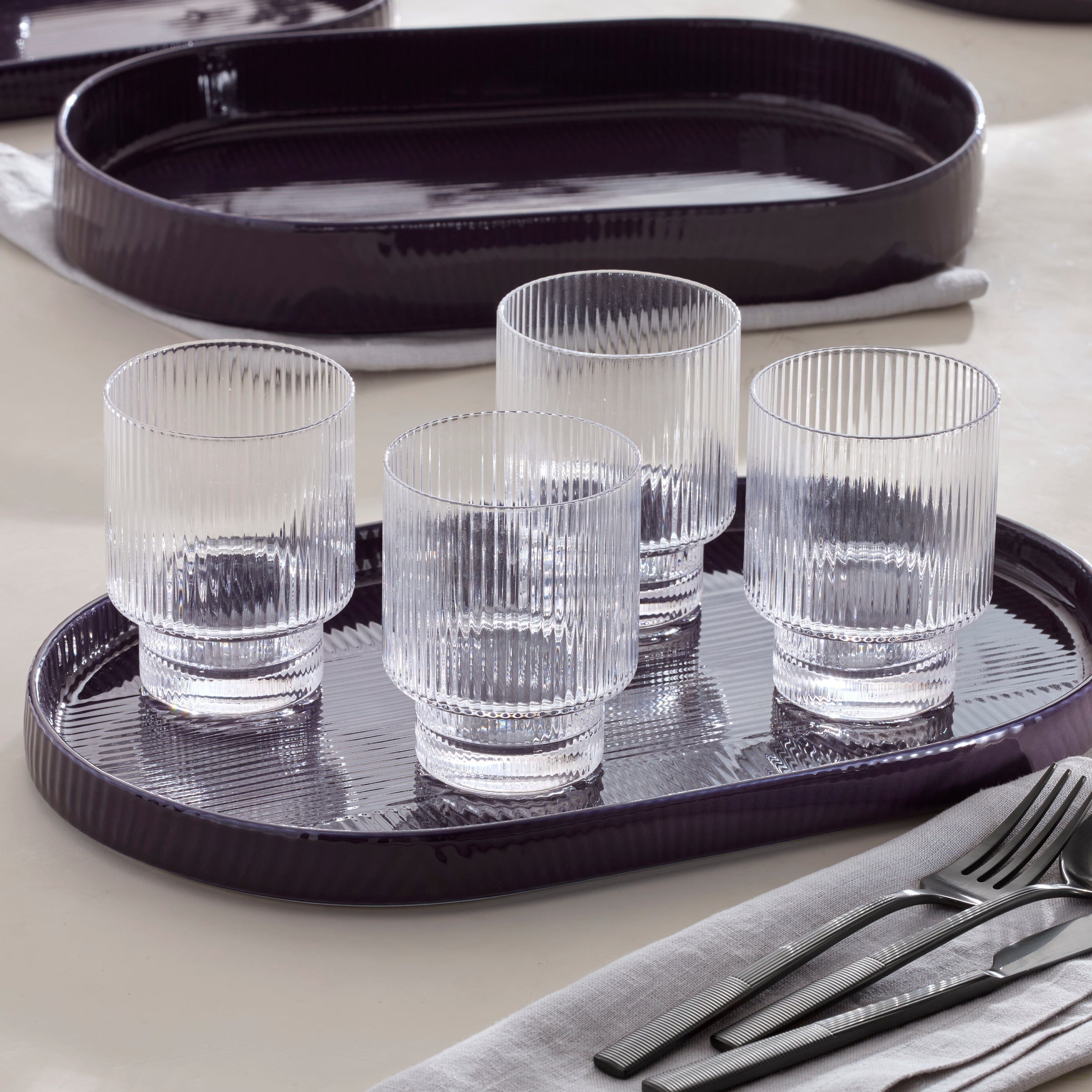 Lenox Everyday Flatware Modulus Vapor Tumblers, Set of 4 - Image 5