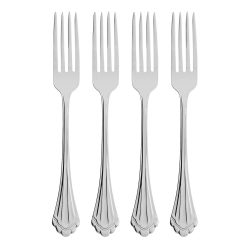 Lenox Everyday Flatware Marquette Dinner Forks, Set of 4