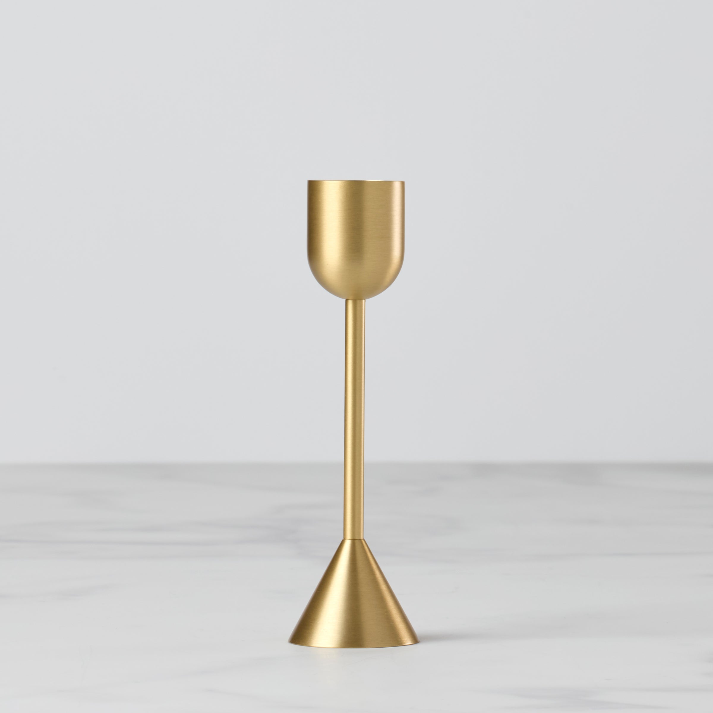 Lenox Everyday Flatware Light Gold Tall Taper Candle Holder