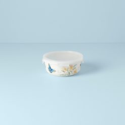 Alternative view of Lenox Everyday Flatware Butterfly Meadow Large Round Container