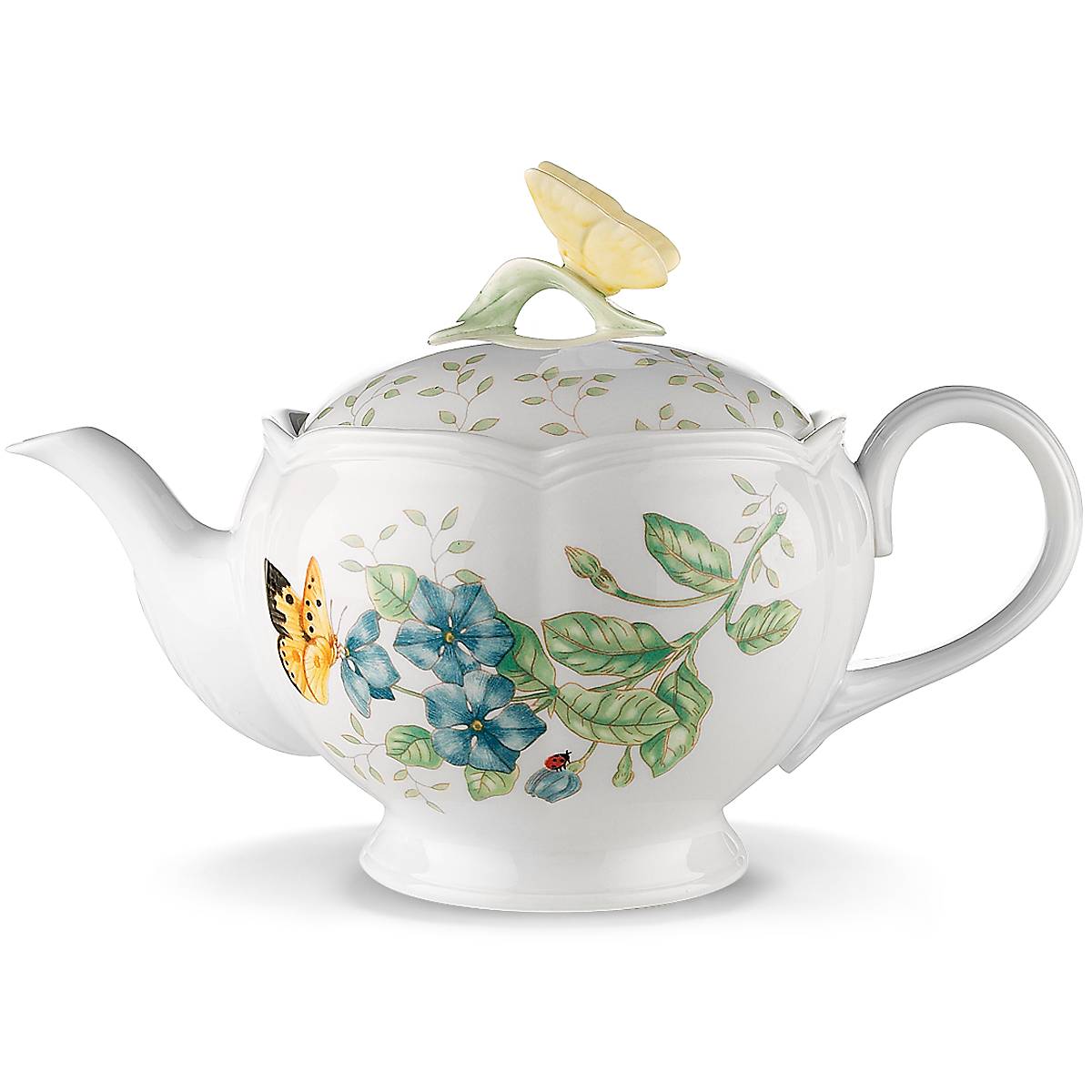 Lenox Everyday Flatware Butterfly Meadow Teapot - Image 3