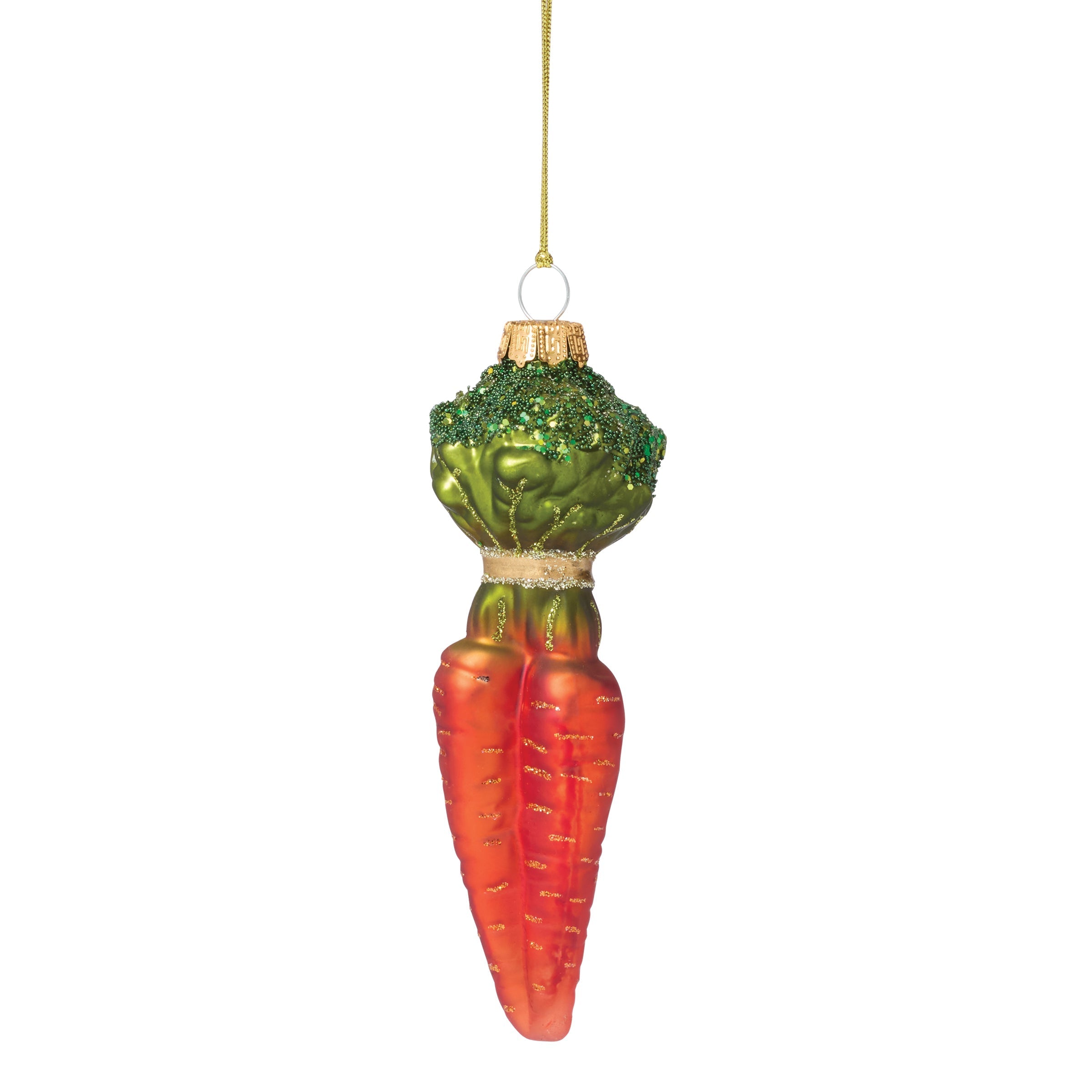 Lenox Everyday Flatware Retro Blown Glass Carrot Ornament - Image 6