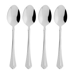Lenox Everyday Flatware Juilliard Teaspoons, Set of 4