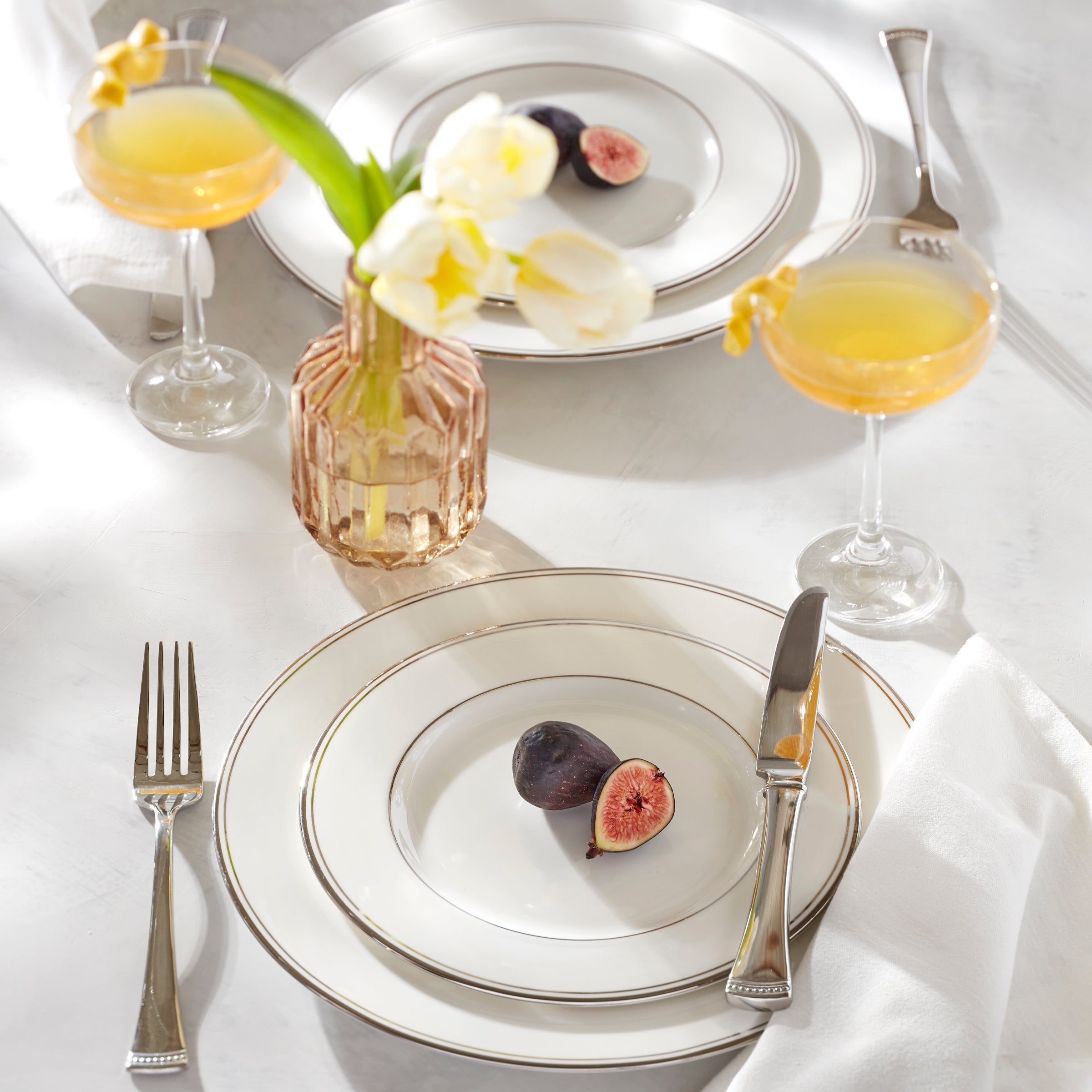 Lenox Everyday Flatware Federal Platinum 5-Piece Place Setting - Image 2
