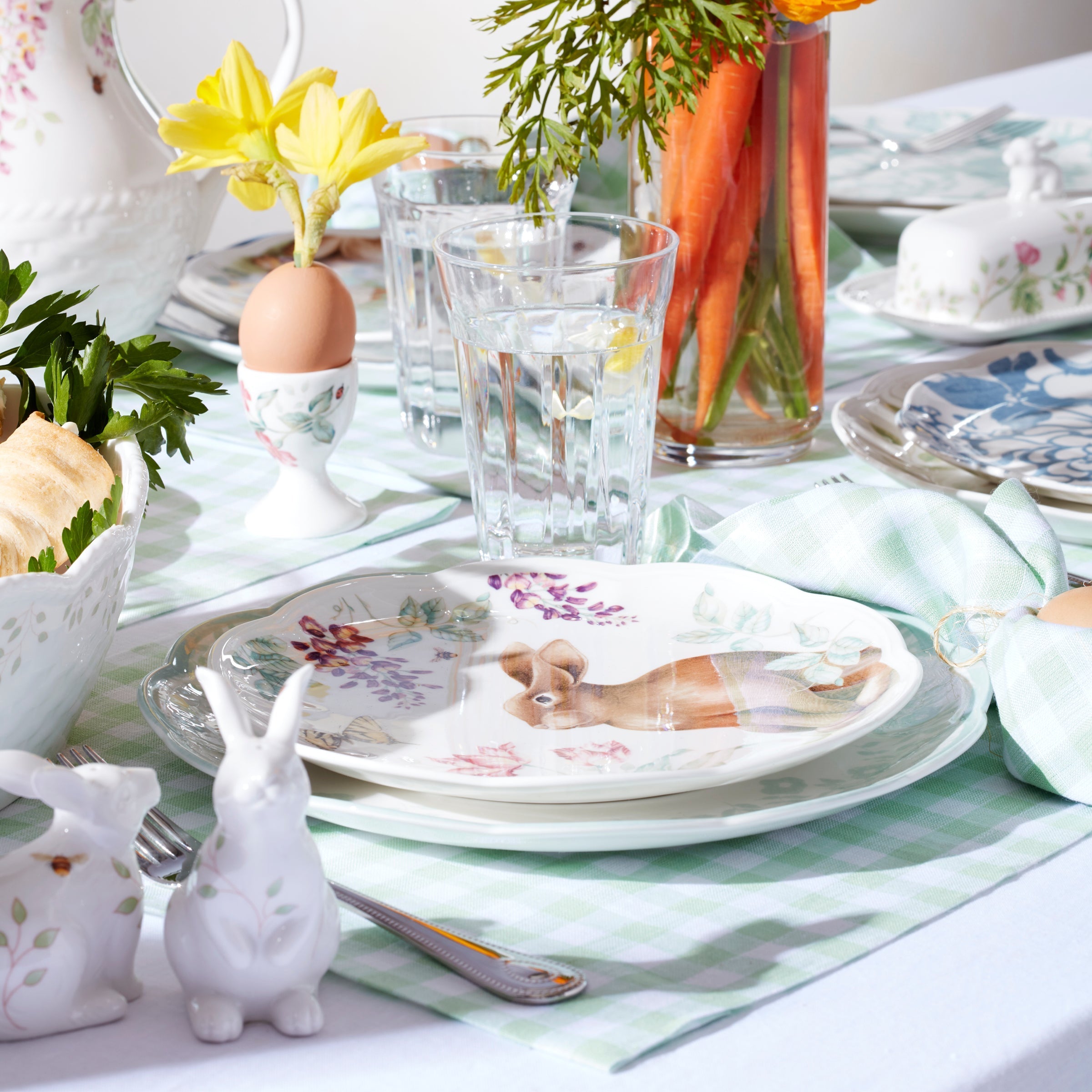 Lenox Everyday Flatware Butterfly Meadow Bunny Salt & Pepper - Image 4