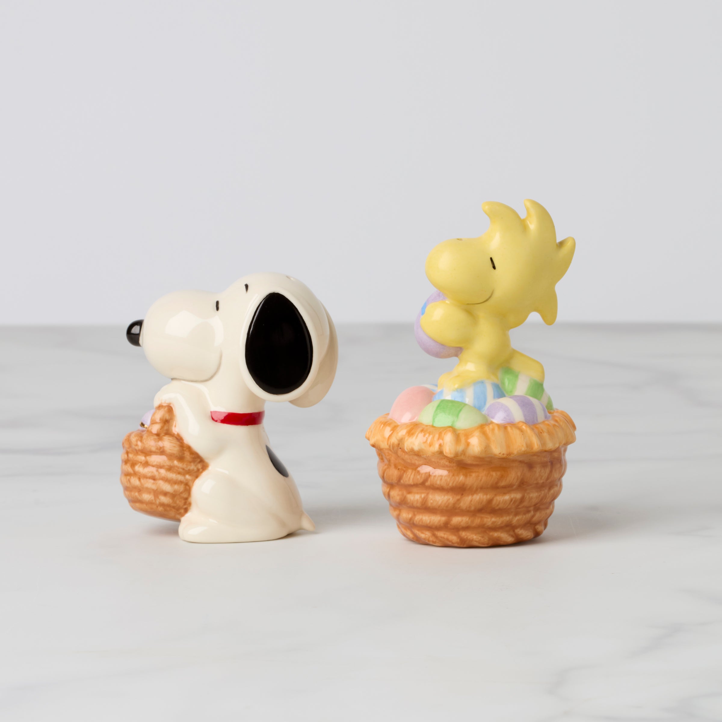 Lenox Everyday Flatware Snoopy Easter Salt & Pepper Set - Image 2