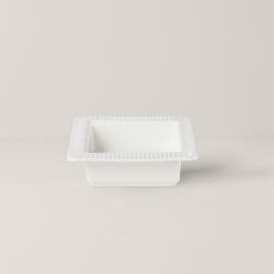 Lenox Everyday Flatware Profile Poppers Square Bowl