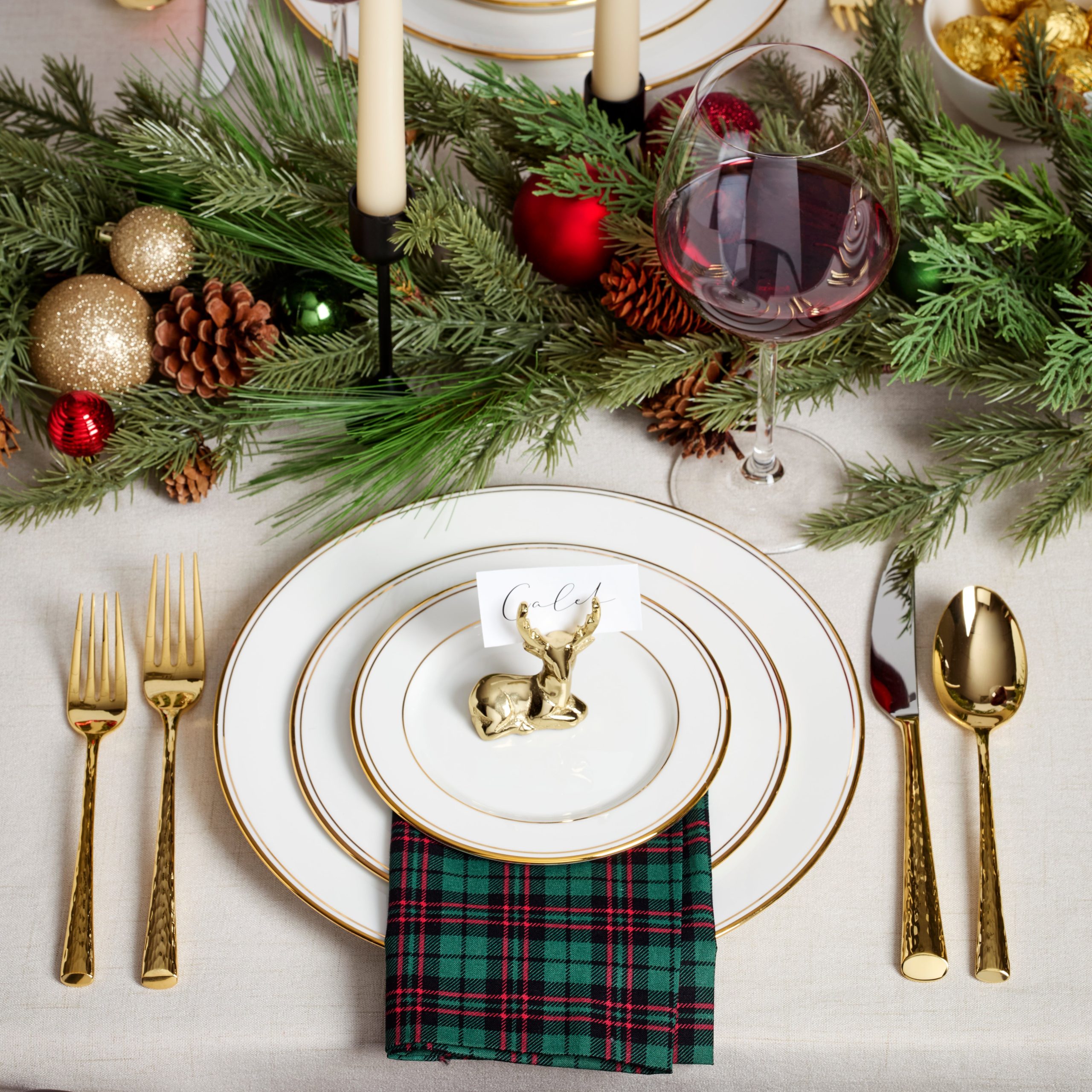 Lenox Everyday Flatware Federal Gold 5-Piece Place Setting - Image 2