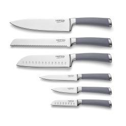 Alternative view of Lenox Everyday Flatware Beton 7-Piece Cutlery Block Set