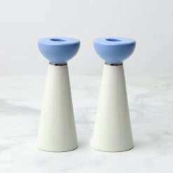 Lenox Everyday Flatware Oak Street Candlestick Holders, Set of 2