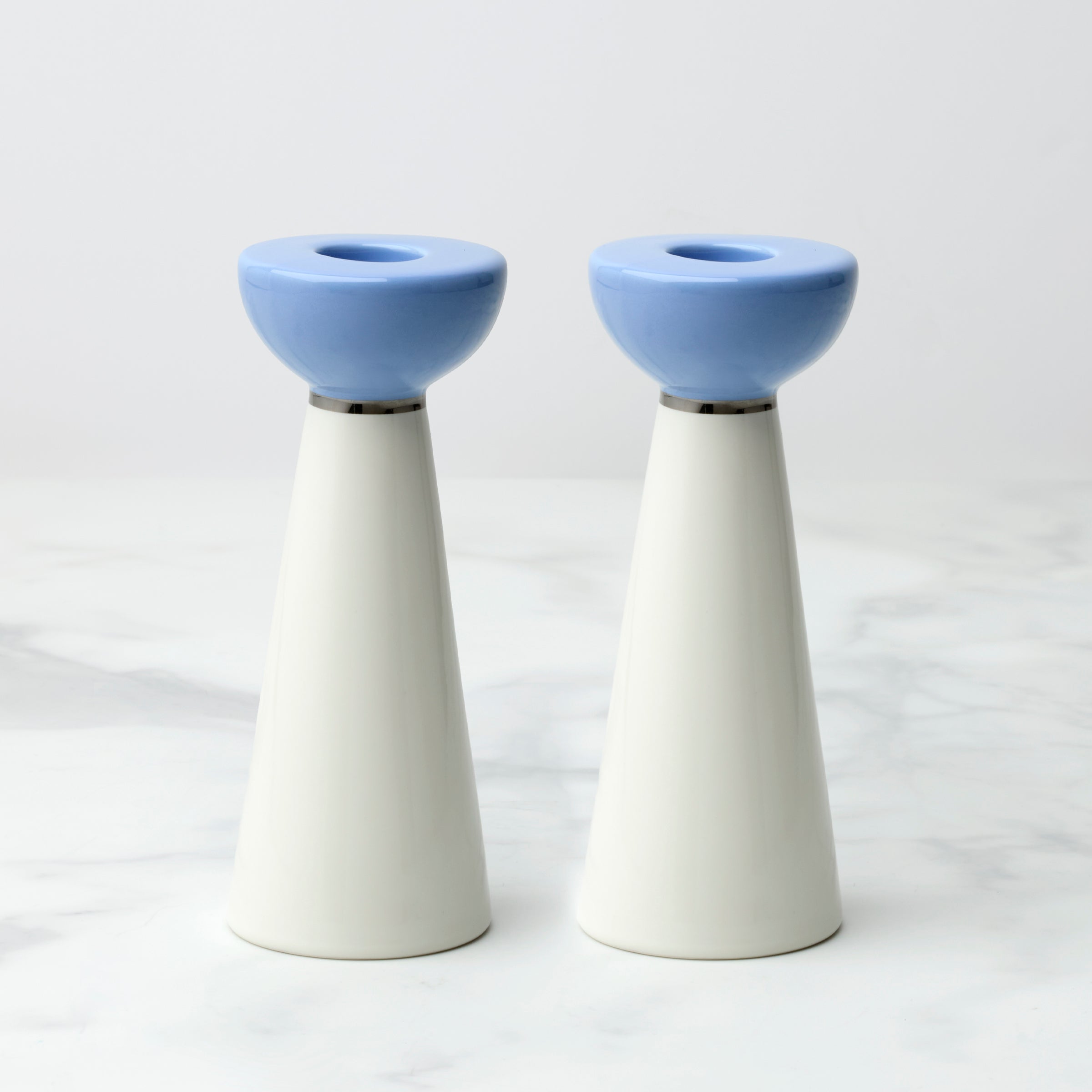 Lenox Everyday Flatware Oak Street Candlestick Holders, Set of 2