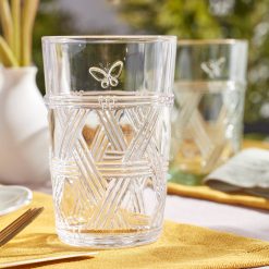 Alternative view of Lenox Everyday Flatware Butterfly Meadow Clear Tall Glasses, Set of 4