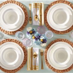 Alternative view of Lenox Everyday Flatware Studio 1414 Rimmed Accent Plates, Set of 6