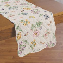 Lenox Everyday Flatware Butterfly Meadow Quilted 14x70 Table Runner