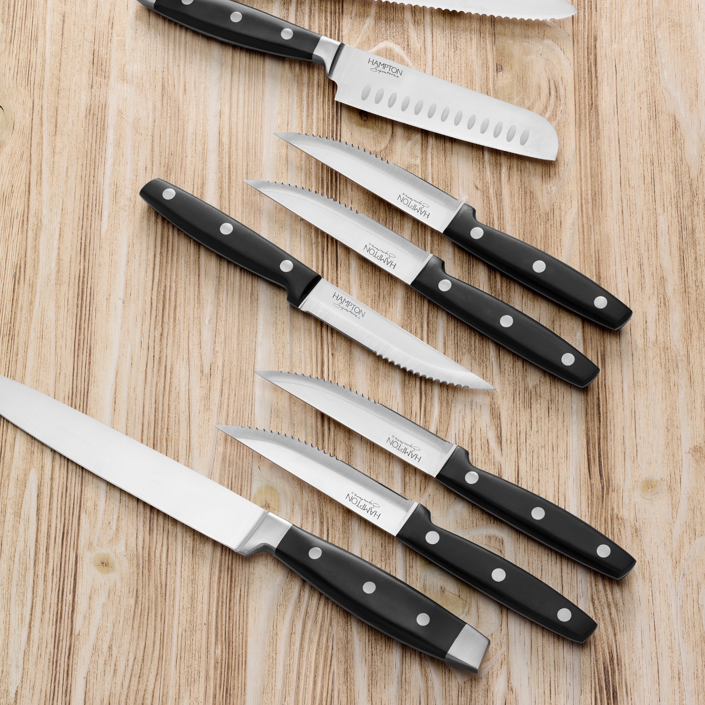 Lenox Everyday Flatware Continental 15-Piece Cutlery Block Set - Image 7
