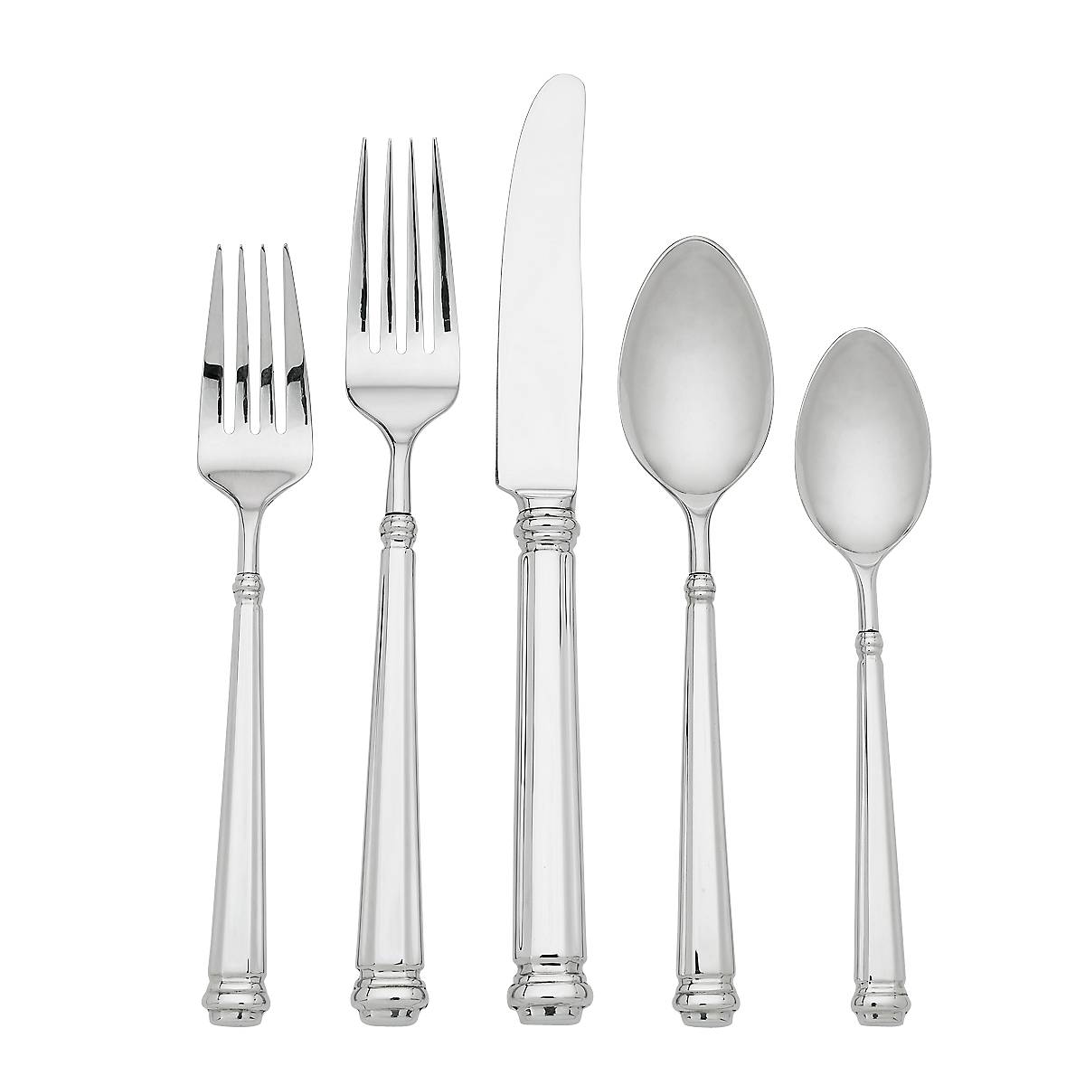 Lenox Everyday Flatware Abington Square 5-Piece Place Setting