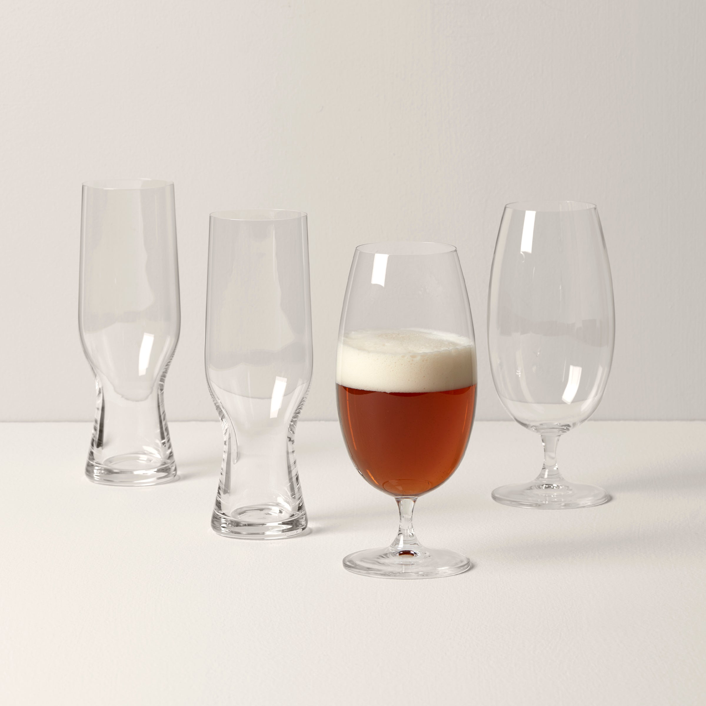 Lenox Everyday Flatware Tuscany Classics Assorted Beer Glasses, Set of 4 - Image 6