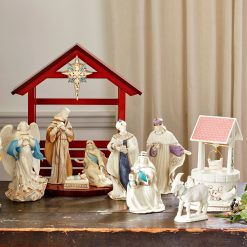 Alternative view of Lenox Everyday Flatware First Blessing Nativity Goat Figurine