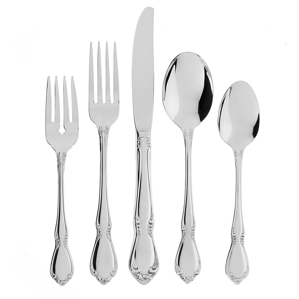 Lenox Everyday Flatware Chateau 5-Piece Place Setting - Image 6