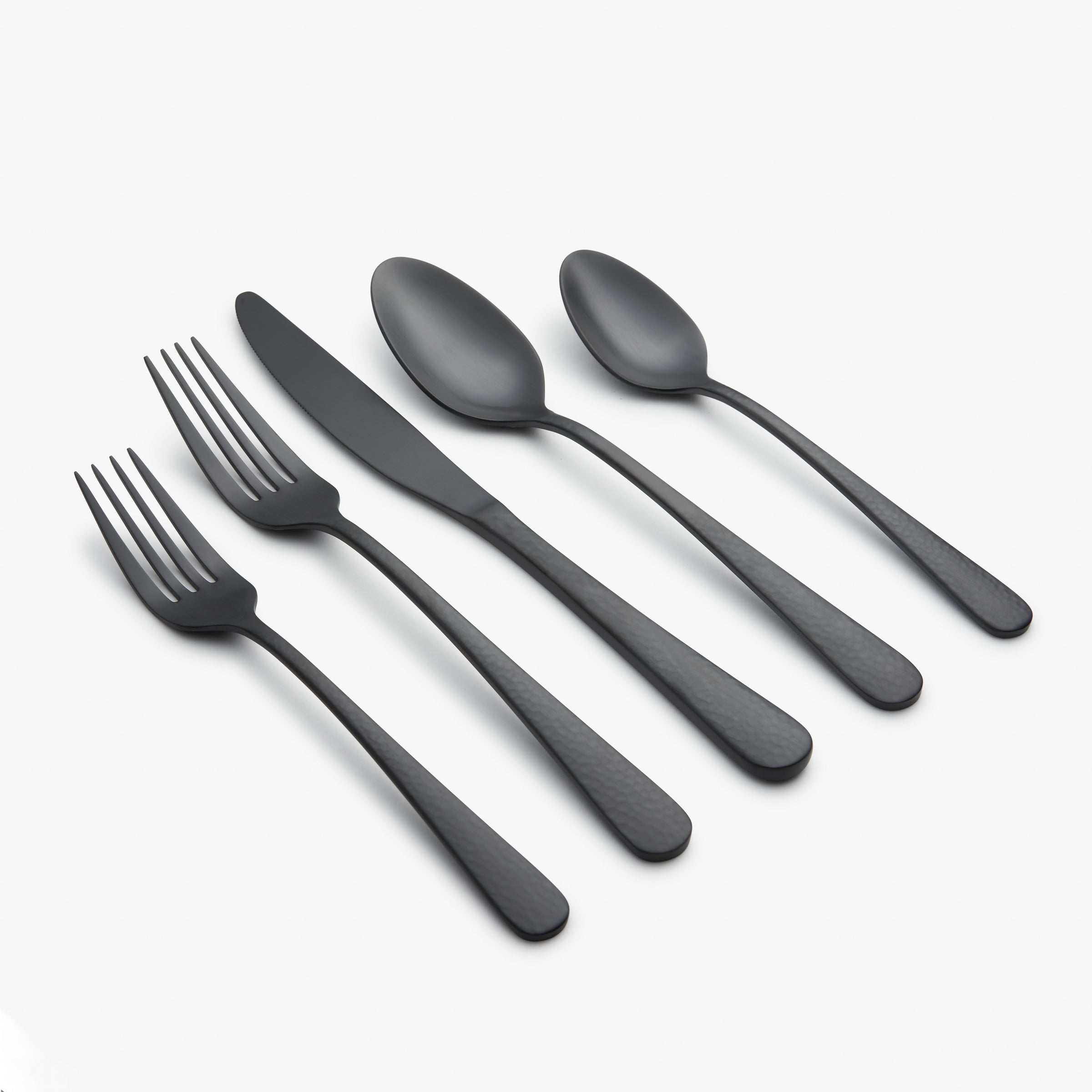 Lenox Everyday Flatware Keene Black Satin 20-Piece Flatware Set