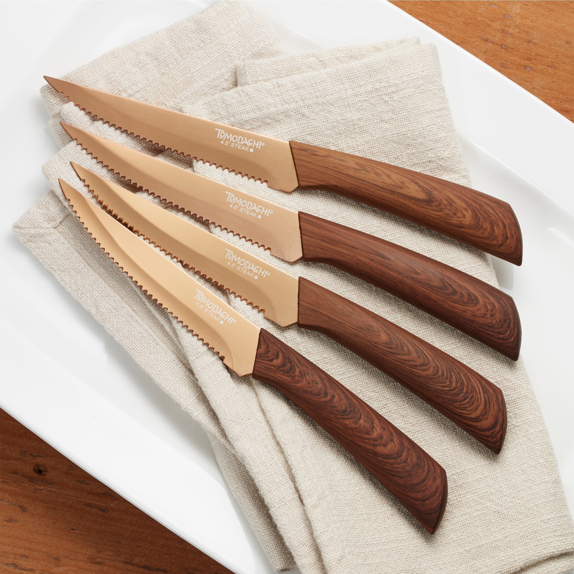 Lenox Everyday Flatware Raintree Steak Knives, Set of 4 - Image 3