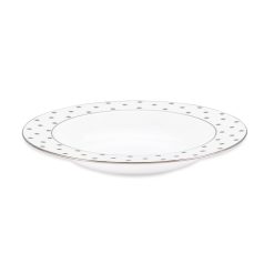 Lenox Everyday Flatware Larabee Road Platinum Pasta Bowl
