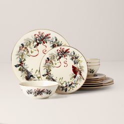 Lenox Everyday Flatware Winter Greetings 12-Piece Dinnerware Set