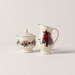 Lenox Everyday Flatware Winter Greetings Sugar & Creamer Set