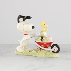 Lenox Everyday Flatware Snoopy Easter Egg Delivery Figurine