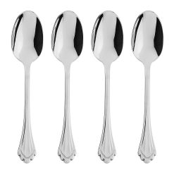 Lenox Everyday Flatware Marquette Dinner Spoons, Set of 4