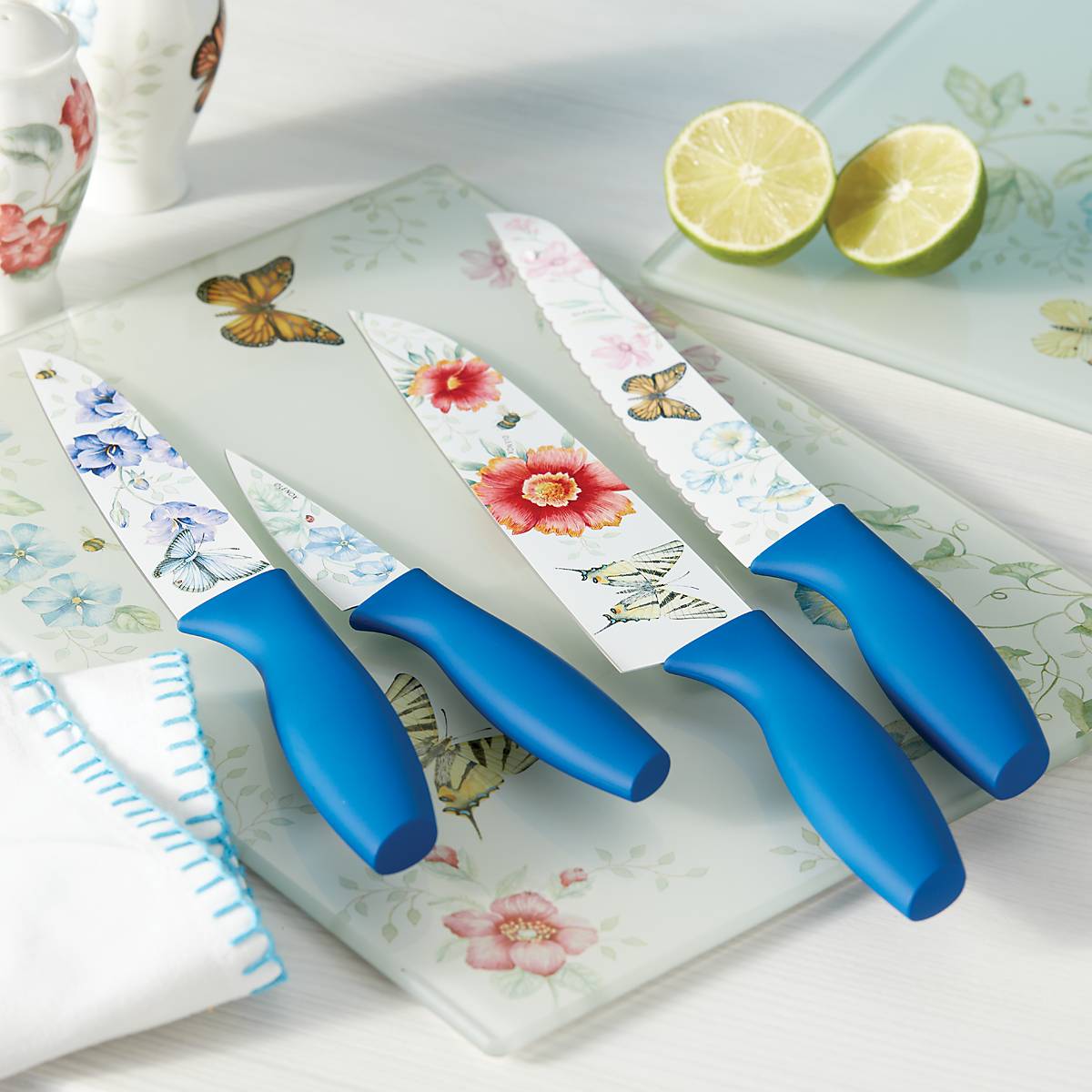Lenox Everyday Flatware Butterfly Meadow 4-Piece Knife Set - Image 4