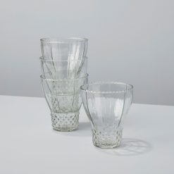Lenox Everyday Flatware Ruffle Bell Glasses, Set of 4