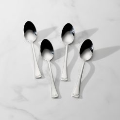 Lenox Everyday Flatware Portola Dinner Spoons, Set of 4
